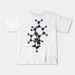 Codeine Molecule Kids T-Shirt